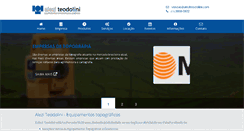 Desktop Screenshot of aleziteodolini.com.br