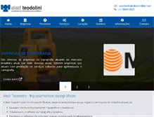 Tablet Screenshot of aleziteodolini.com.br